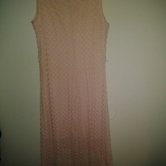 Pink High- Lo Knit Dress - Picture 2 of 7